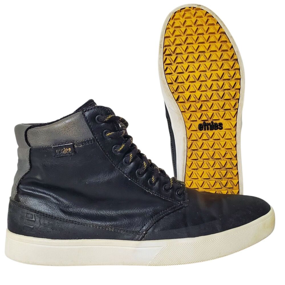 Etnies X ThirtyTwo Jeremy Jones Jameson Shoes Size 12 Black Skateboard Mens